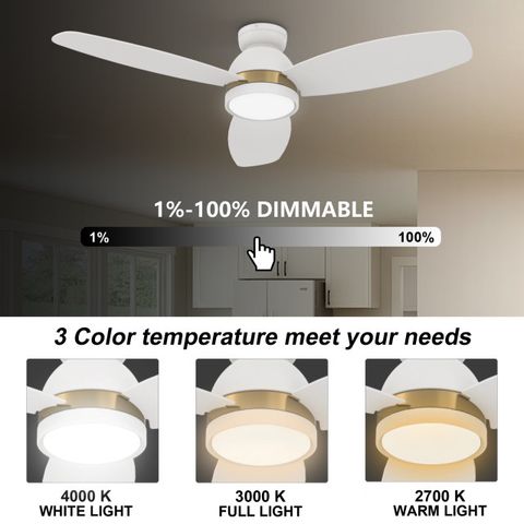 Illuminating Your Space A Deep Dive into the CARRO 48" Flush Mount Ceiling Fan